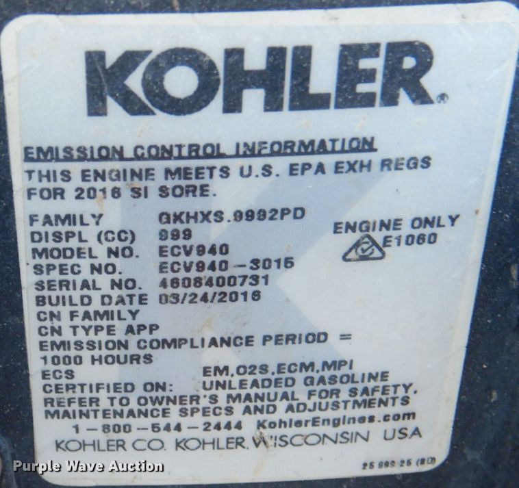 image for item KV9487 Toro ZMaster Pro 6000  ZTR lawn mower