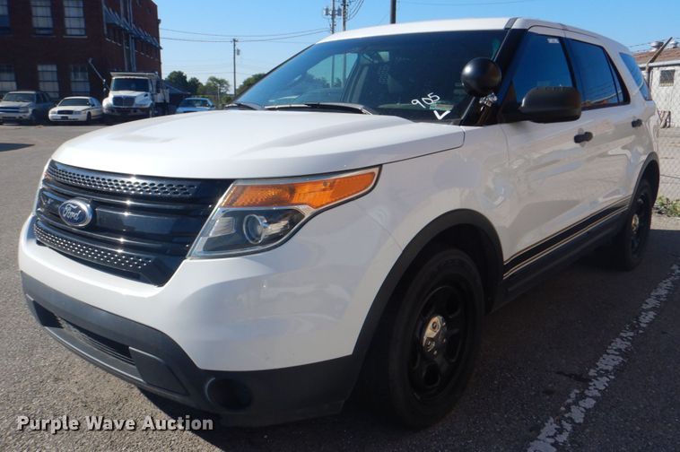 image for item KV9495 2015 Ford Explorer Police Interceptor  SUV