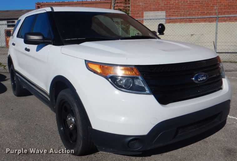 image for item KV9495 2015 Ford Explorer Police Interceptor  SUV