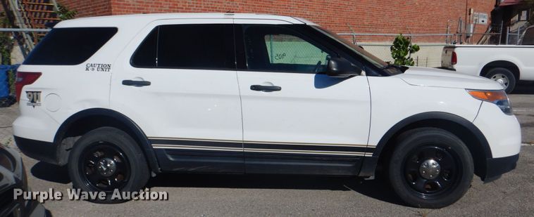 image for item KV9495 2015 Ford Explorer Police Interceptor  SUV