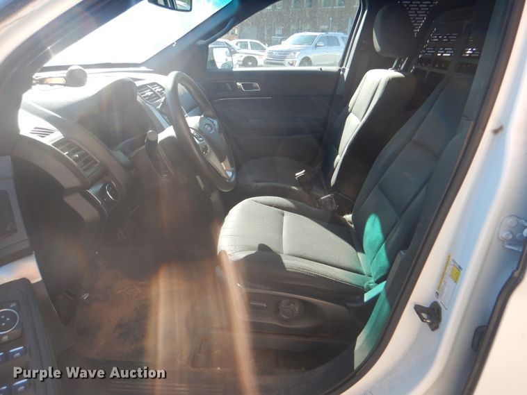 image for item KV9495 2015 Ford Explorer Police Interceptor  SUV