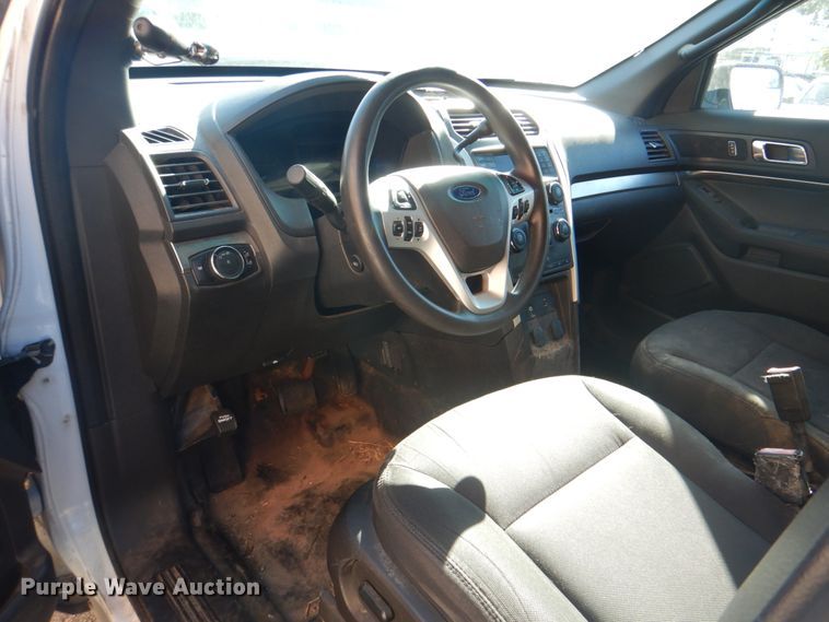 image for item KV9495 2015 Ford Explorer Police Interceptor  SUV