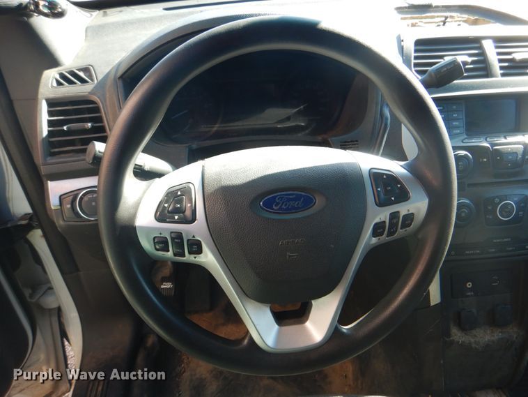 image for item KV9495 2015 Ford Explorer Police Interceptor  SUV