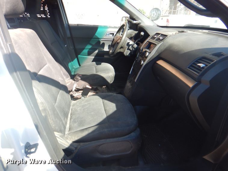 image for item KV9495 2015 Ford Explorer Police Interceptor  SUV