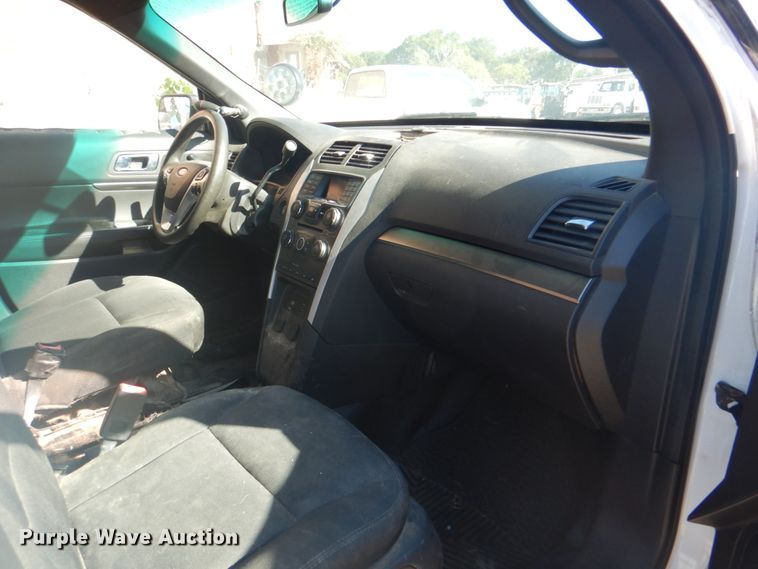 image for item KV9495 2015 Ford Explorer Police Interceptor  SUV