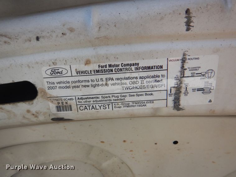 image for item KV9497 2007 Ford Crown Victoria Police Interceptor