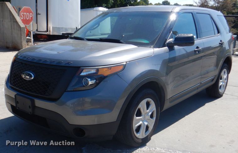 image for item KX9375 2014 Ford Explorer Police Interceptor  SUV