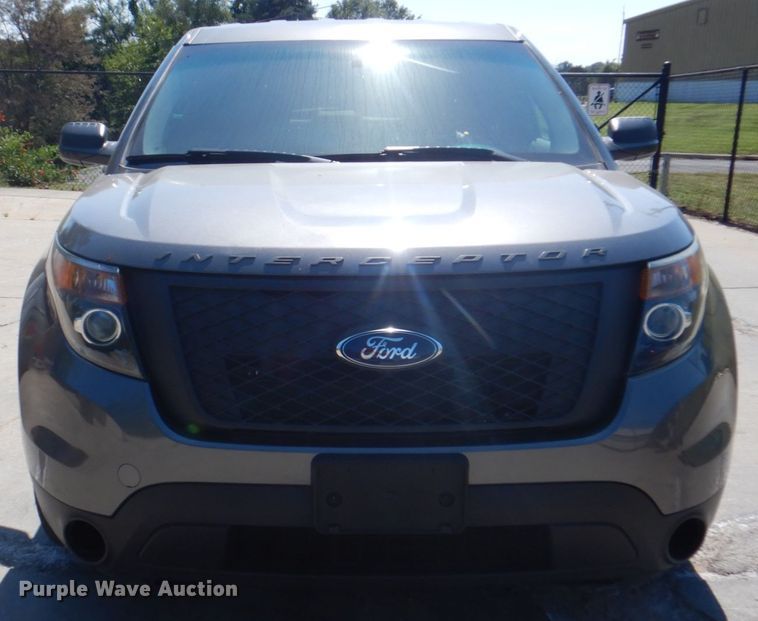 image for item KX9375 2014 Ford Explorer Police Interceptor  SUV