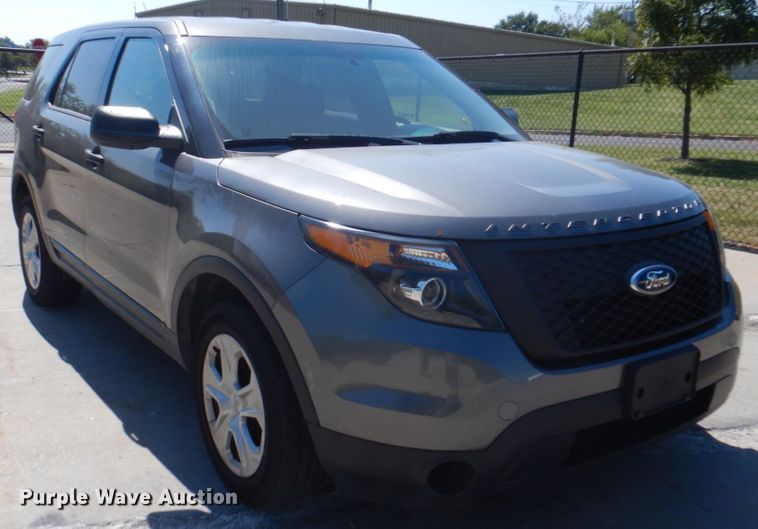 image for item KX9375 2014 Ford Explorer Police Interceptor  SUV