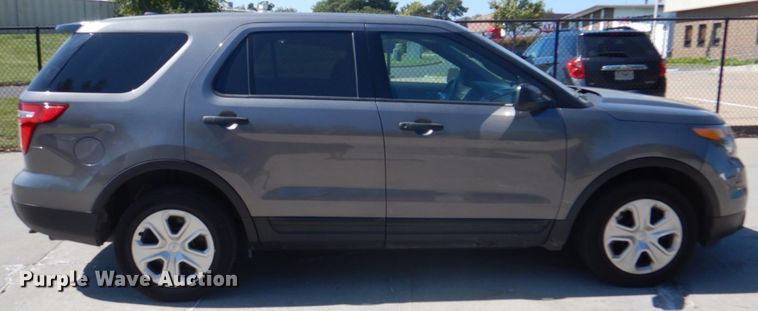 image for item KX9375 2014 Ford Explorer Police Interceptor  SUV