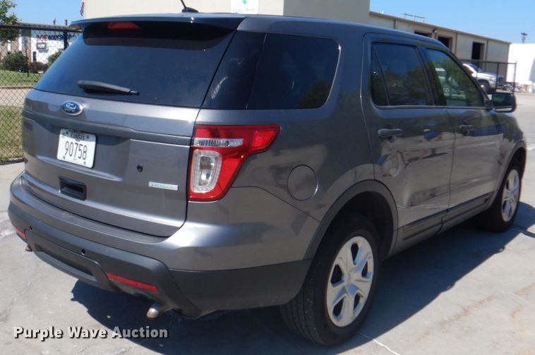 image for item KX9375 2014 Ford Explorer Police Interceptor  SUV