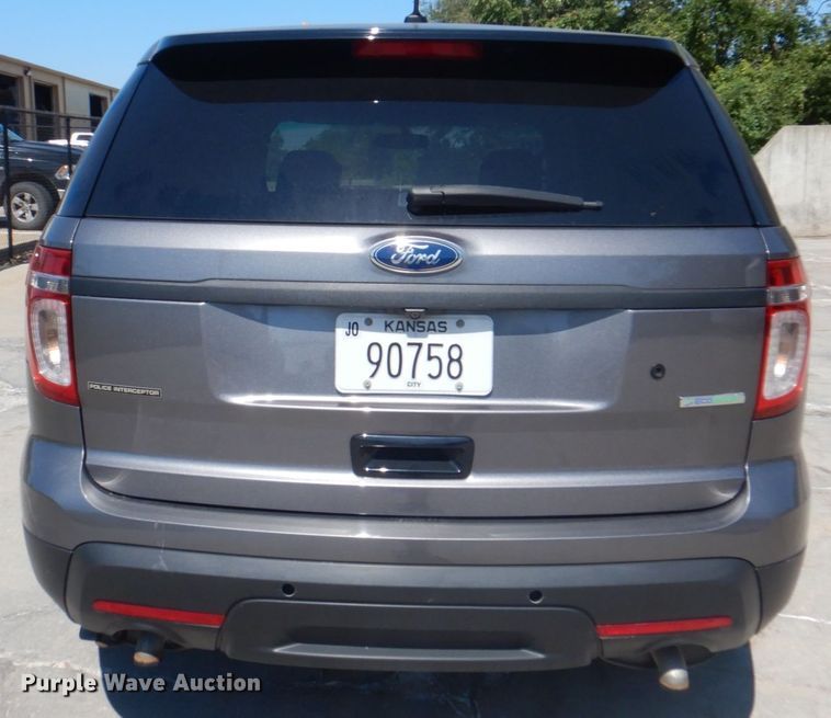 image for item KX9375 2014 Ford Explorer Police Interceptor  SUV