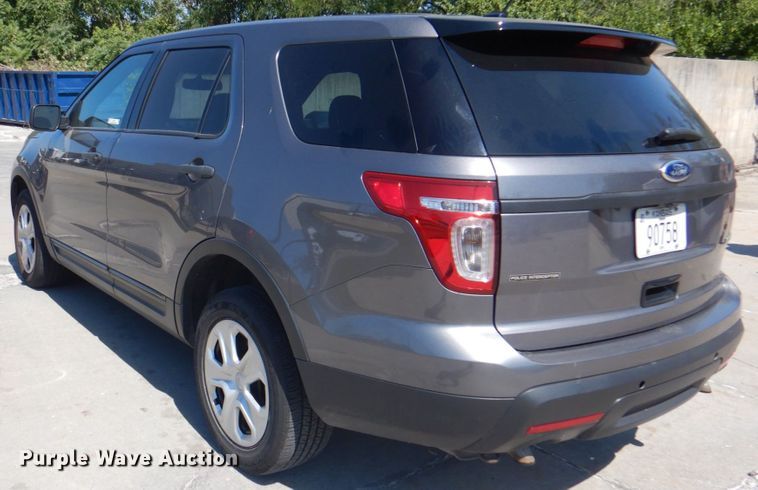 image for item KX9375 2014 Ford Explorer Police Interceptor  SUV