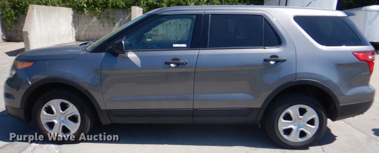 image for item KX9375 2014 Ford Explorer Police Interceptor  SUV