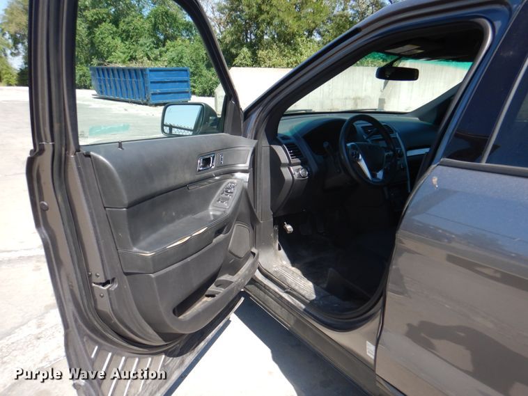 image for item KX9375 2014 Ford Explorer Police Interceptor  SUV