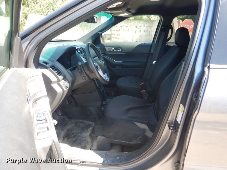 image for item KX9375 2014 Ford Explorer Police Interceptor  SUV