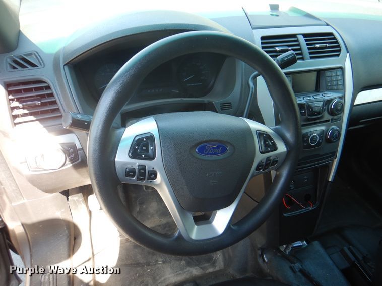 image for item KX9375 2014 Ford Explorer Police Interceptor  SUV