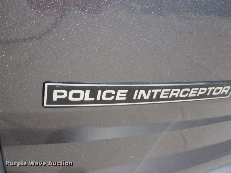 image for item KX9375 2014 Ford Explorer Police Interceptor  SUV