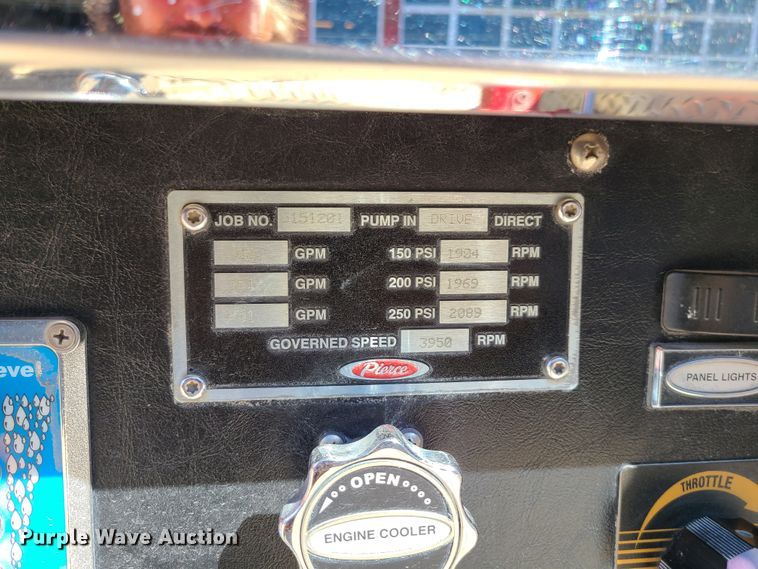 image for item L1266 2005 Ford F550 Super Duty  pumper fire truck