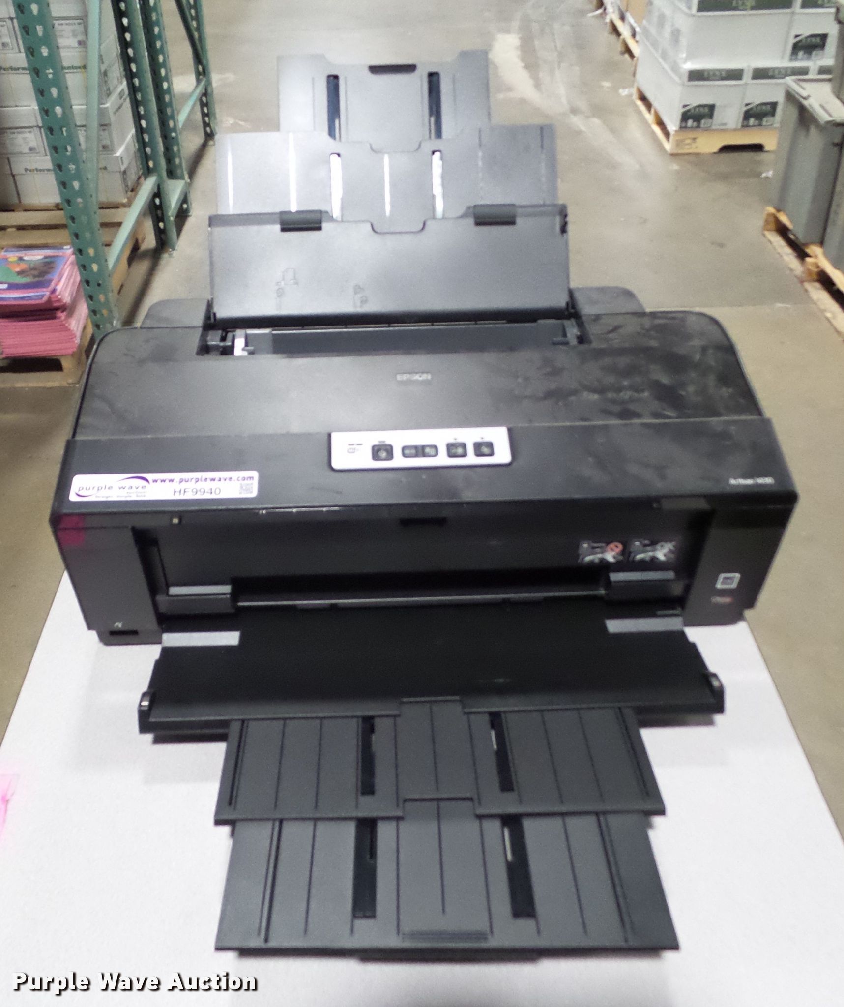 Epson B472B printer in Des Moines, IA Item HF9940 sold Purple Wave