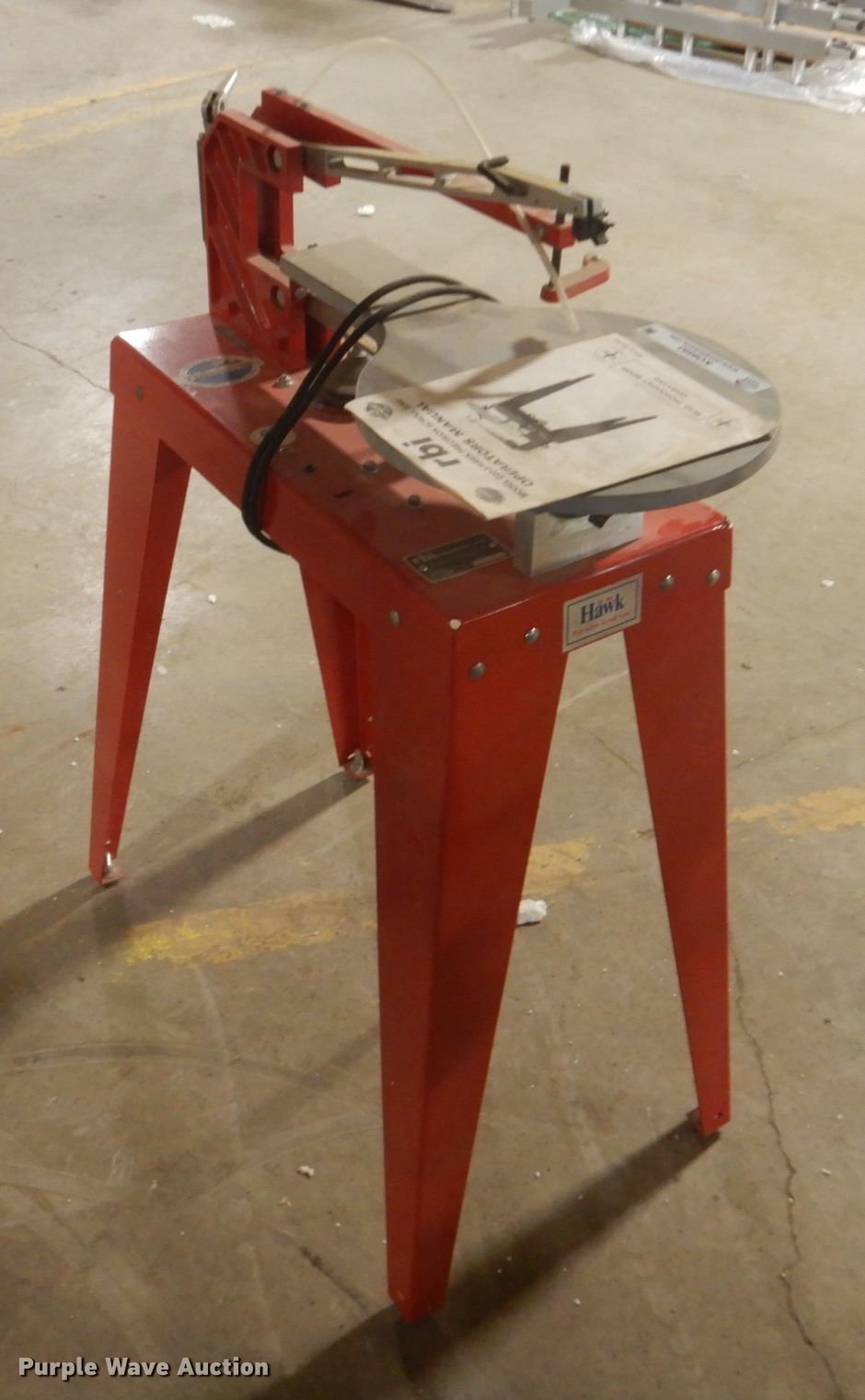 RBI 220 scroll saw in Des Moines, IA Item KO9593 sold Purple Wave