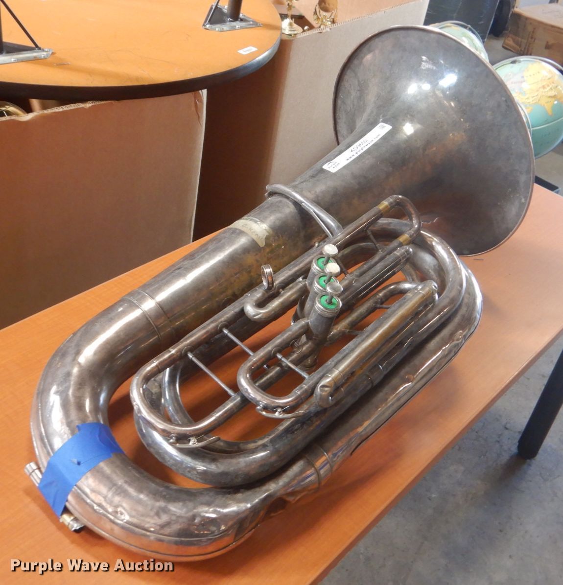 Baritone tuba in Ankeny, IA Item KO9602 sold Purple Wave