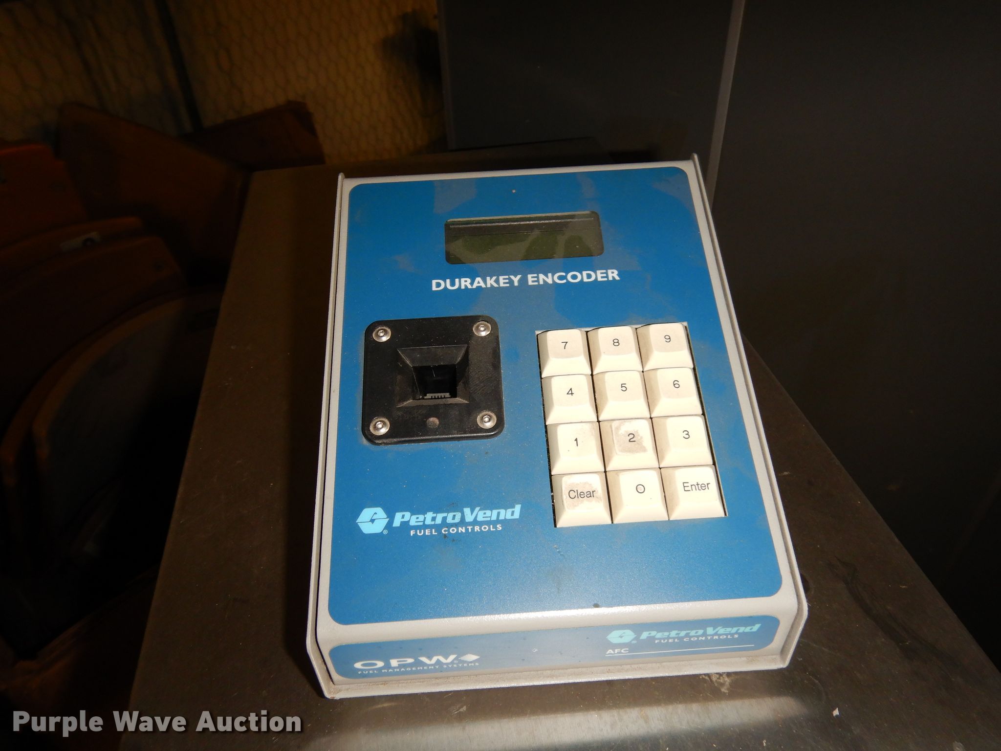 Petro Vend fuel control center in Emporia, KS Item KP9621 sold