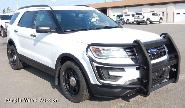 image for item DG0891 2017 Ford Explorer Police Interceptor  SUV
