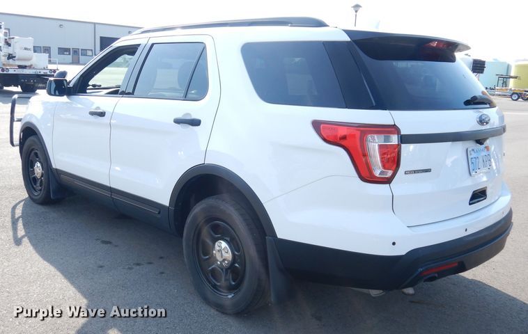 image for item DG0891 2017 Ford Explorer Police Interceptor  SUV