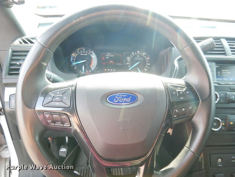 image for item DG0891 2017 Ford Explorer Police Interceptor  SUV