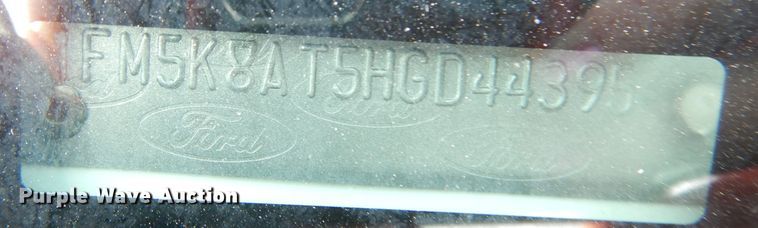 image for item DG0891 2017 Ford Explorer Police Interceptor  SUV