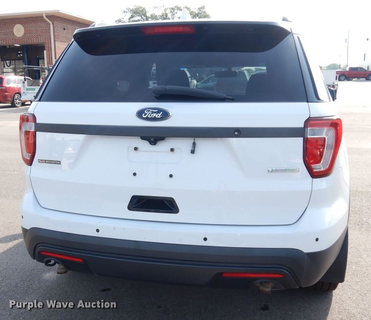 image for item DG0892 2017 Ford Explorer Police Interceptor  SUV