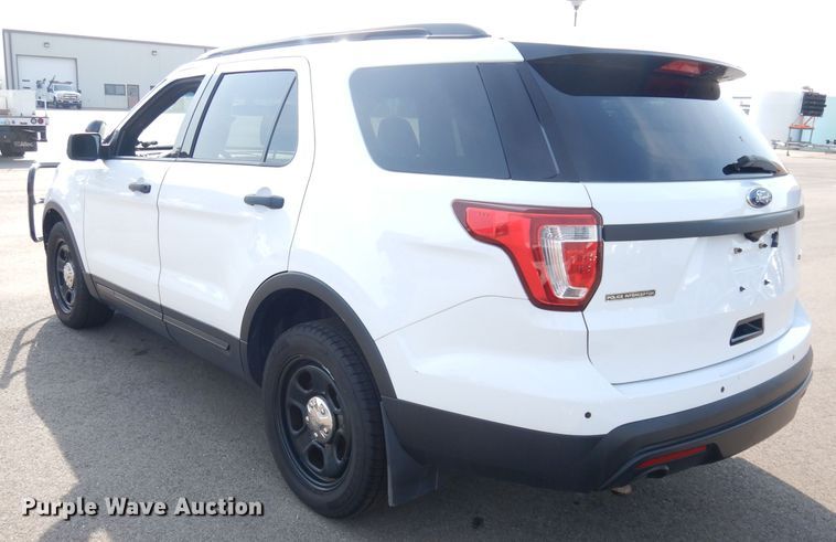 image for item DG0892 2017 Ford Explorer Police Interceptor  SUV