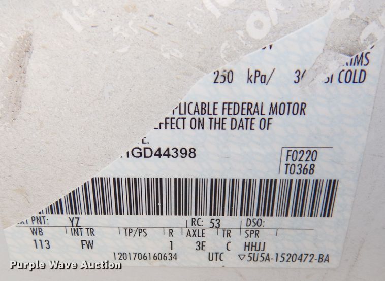 image for item DG0892 2017 Ford Explorer Police Interceptor  SUV