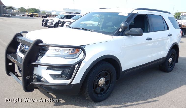 image for item DG0893 2017 Ford Explorer Police Interceptor  SUV