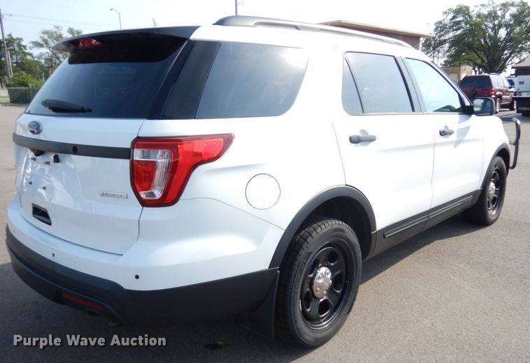 image for item DG0893 2017 Ford Explorer Police Interceptor  SUV