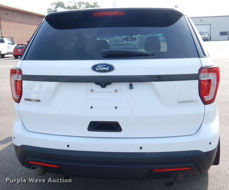 image for item DG0893 2017 Ford Explorer Police Interceptor  SUV