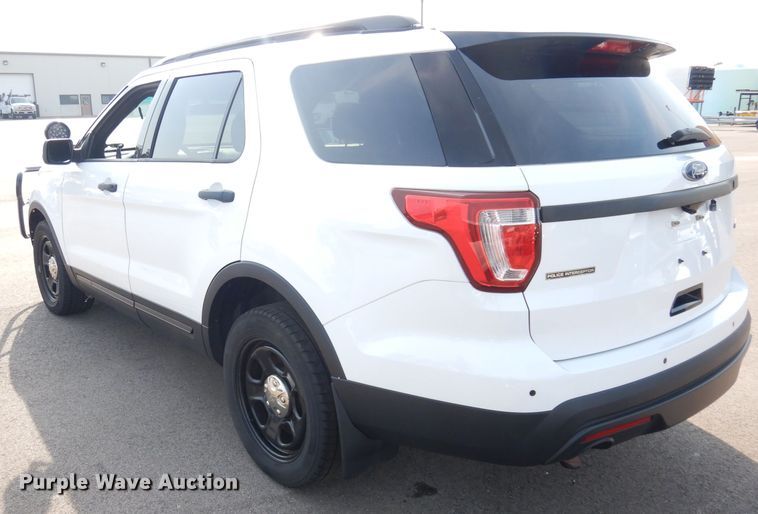 image for item DG0893 2017 Ford Explorer Police Interceptor  SUV