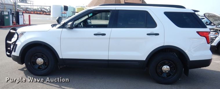 image for item DG0893 2017 Ford Explorer Police Interceptor  SUV