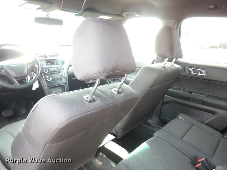 image for item DG0893 2017 Ford Explorer Police Interceptor  SUV