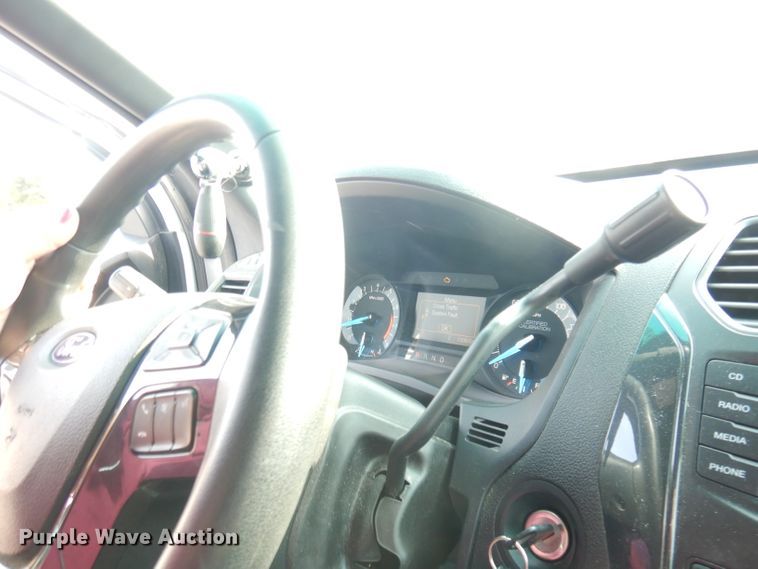 image for item DG0893 2017 Ford Explorer Police Interceptor  SUV