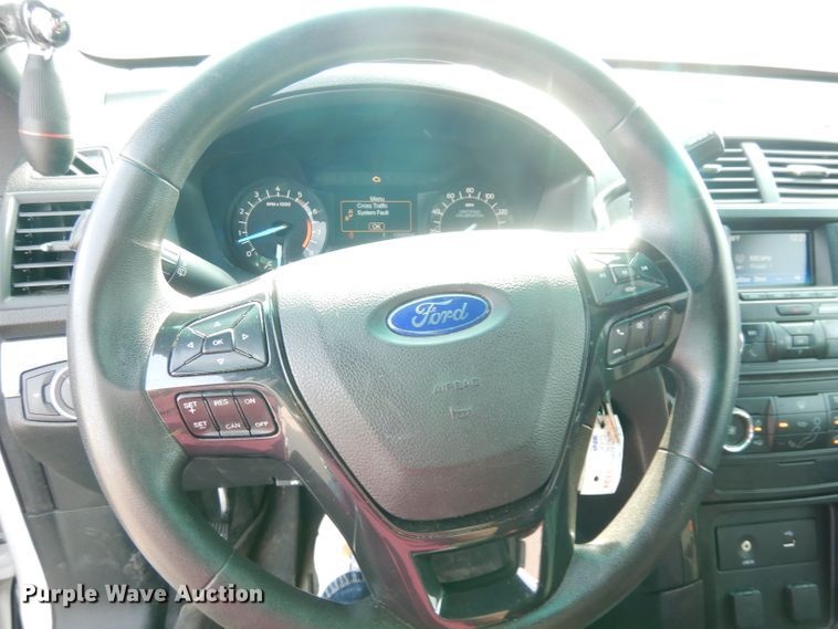 image for item DG0893 2017 Ford Explorer Police Interceptor  SUV