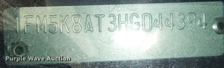 image for item DG0893 2017 Ford Explorer Police Interceptor  SUV