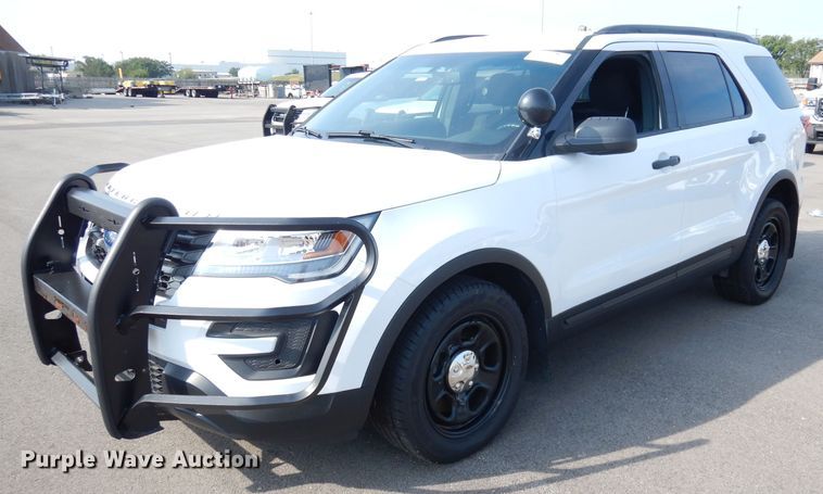 image for item DG0894 2018 Ford Explorer Police Interceptor  SUV