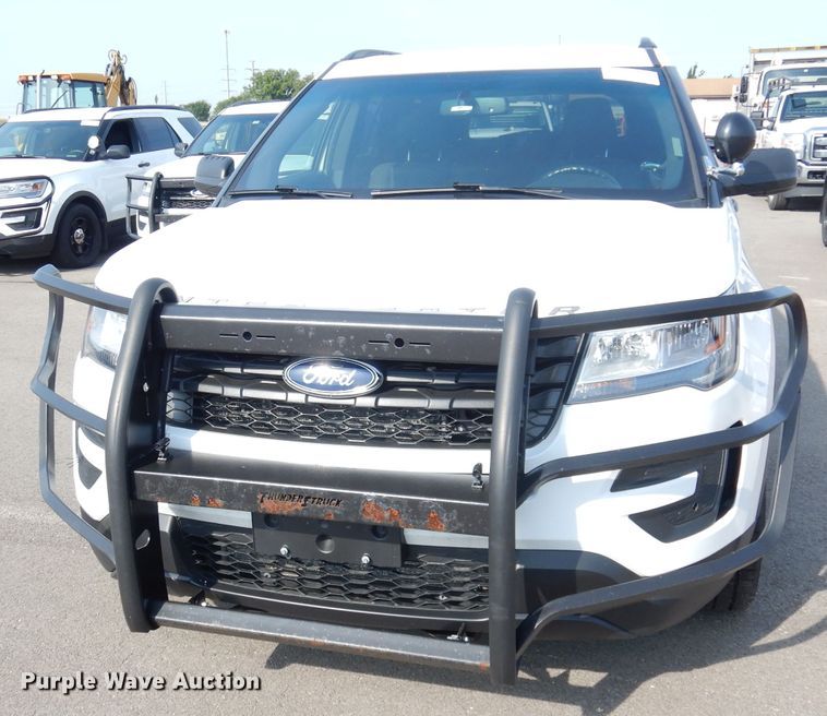 image for item DG0894 2018 Ford Explorer Police Interceptor  SUV
