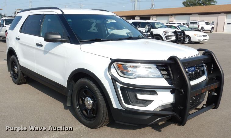 image for item DG0894 2018 Ford Explorer Police Interceptor  SUV