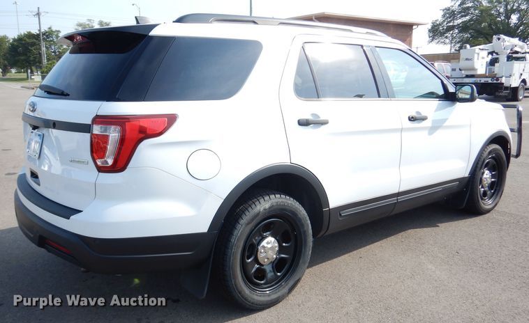 image for item DG0894 2018 Ford Explorer Police Interceptor  SUV