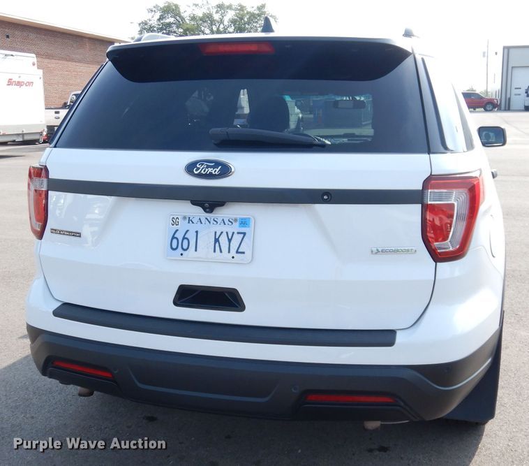 image for item DG0894 2018 Ford Explorer Police Interceptor  SUV