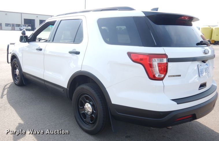 image for item DG0894 2018 Ford Explorer Police Interceptor  SUV
