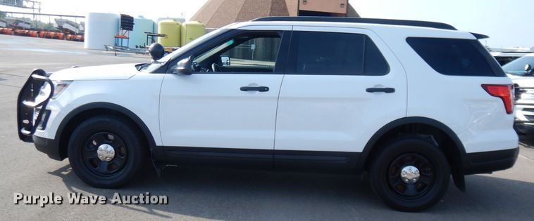 image for item DG0894 2018 Ford Explorer Police Interceptor  SUV